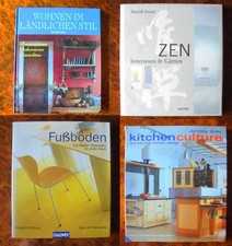 4 Lifestyle-Bände • Interieurs • z.T. NEU! • Coffee Table Books
