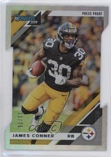 2019 Panini Donruss Press Proof Silver Die-Cut 73/75 James Conner #214 0nr3