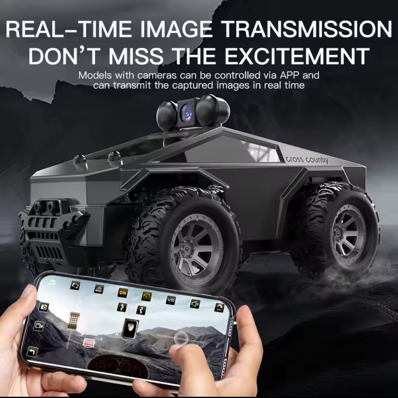 With Hd Camera Fpv Wifi Machine On Remote Control Stunt 1:28
