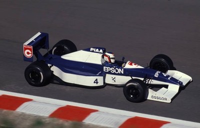 Jean Alesi Tyrrell 019 Ford Belgian GP at Spa Francorchamps on Aug- Old Photo 11