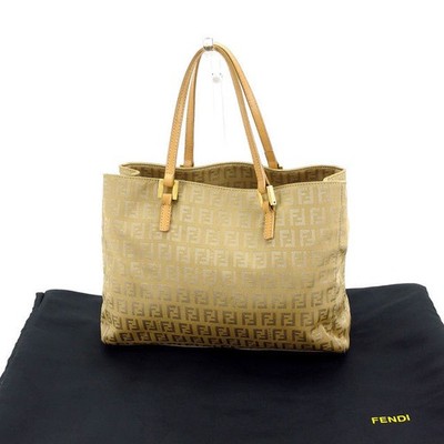 FENDI Tote Bag beige Women Authentic secondhand