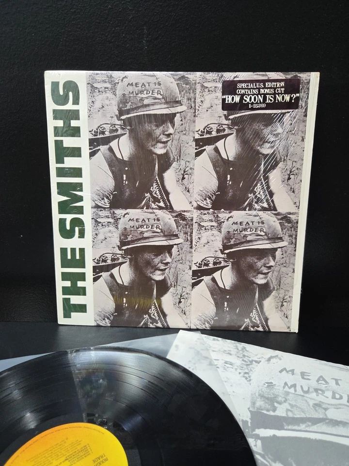 The Smiths Meat Is Murder Lp Vinyl 1985 1st SRC Press Shrink/Hype/Insert EX/EX - Image 2 of 4