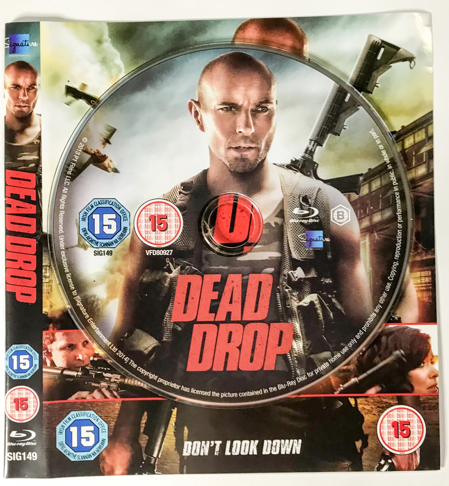 Dead Drop (2014) [Blu-ray disc in A+ condition] FREEPOST *No Case