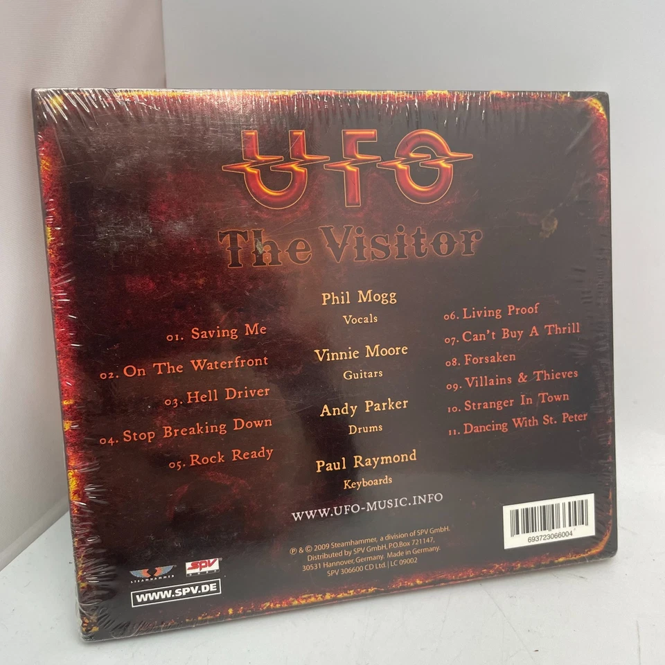 UFO The Visitor CD Digipak Album Germany 2009 Edition SEALED MINT Hard Rock - Image 2 of 2