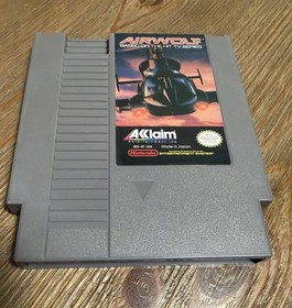 Airwolf Nintendo NES cartuccia gioco acclamato testato funzionante pulito autentico