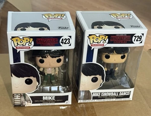 Funko Pop Stranger Things - Mike Wheeler  #729 Snowball Dance And #423 WT
