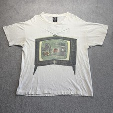 1990s Stone Temple Pilots T Shirt Men  s Size XL Giant Tag Thrashed RARE VTG