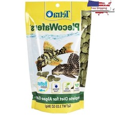 Nutritionally Balanced Pleco Wafers Fish Food Algae Eaters 3.03 Oz Sinking Diet