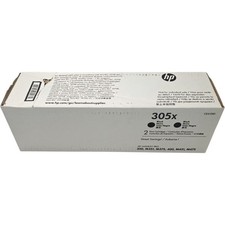 New HP LaserJet 305X Black Toner Cartridge CE410XD