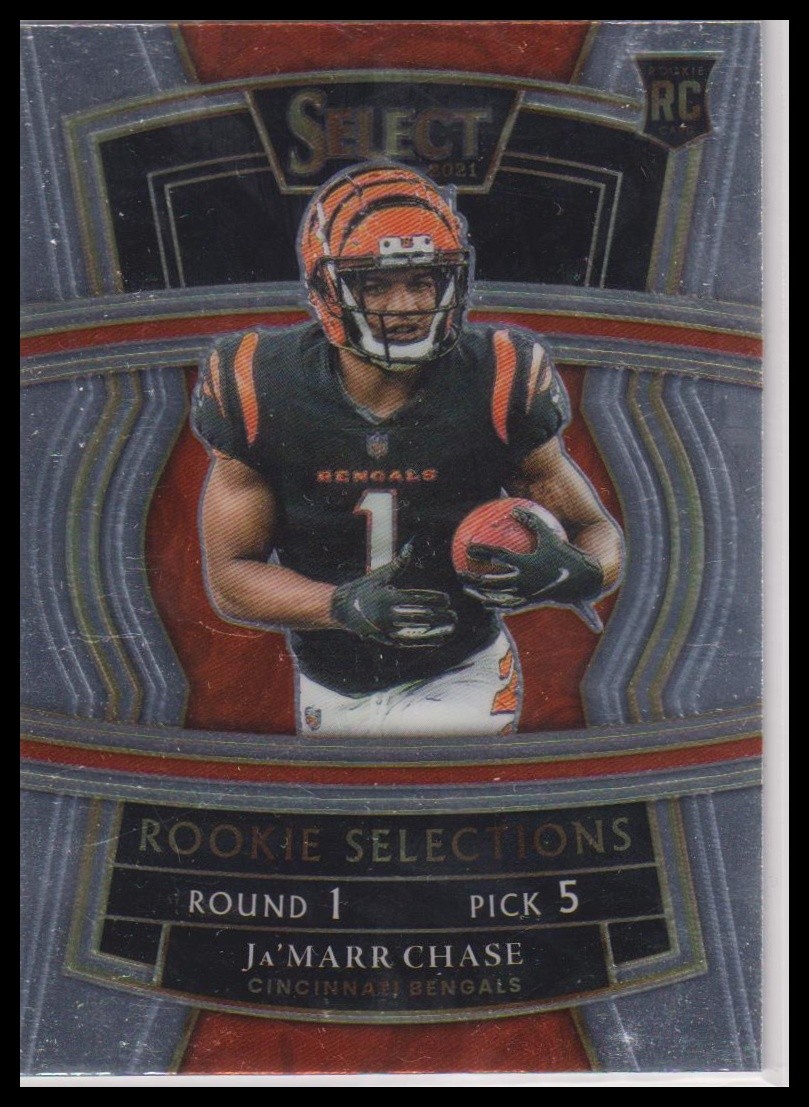 2021 Panini Select #RS-7 Ja'Marr Chase Rookie Selections