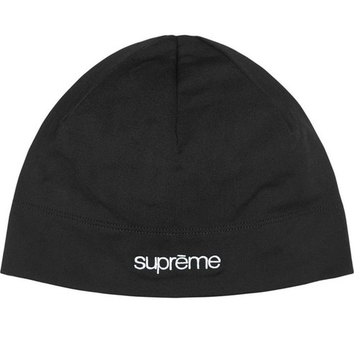 Supreme SS26 Base Layer Beanie Skull Cap Black