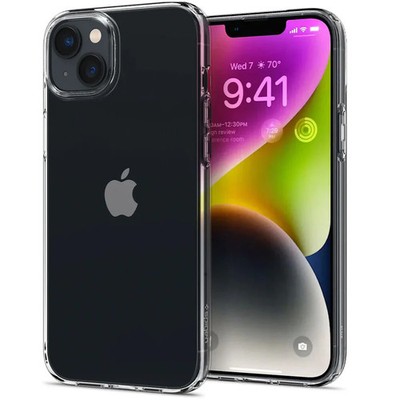Handyhülle für iPhone 14 Spigen Case Cover Etui Futeral Hülle Tasche Transparent