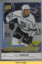 2017-18 Upper Deck Young Guns Silver Foil Alex Iafallo #458 READ 0d3