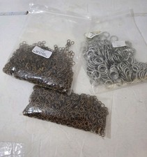 250 g di anelli antichi per saltare in rame più anelli colore argento 112g, ritrovamento gioielli