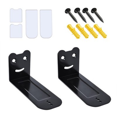 High Quality Universal Sound Bar Wall Mount Bracket Kit with Complete Hardware