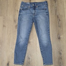 Gap Jeans Women's Size 26  2 P Blue True Skinny Mid Rise Solid
