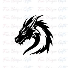 Dragon Vinyl Decal Sticker -Multiple Colors  Sizes- SHIPS FREE 