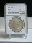 1904-O Morgan Silver Dollar $1 MS63 NGC Graded Coin - New Orleans Mint