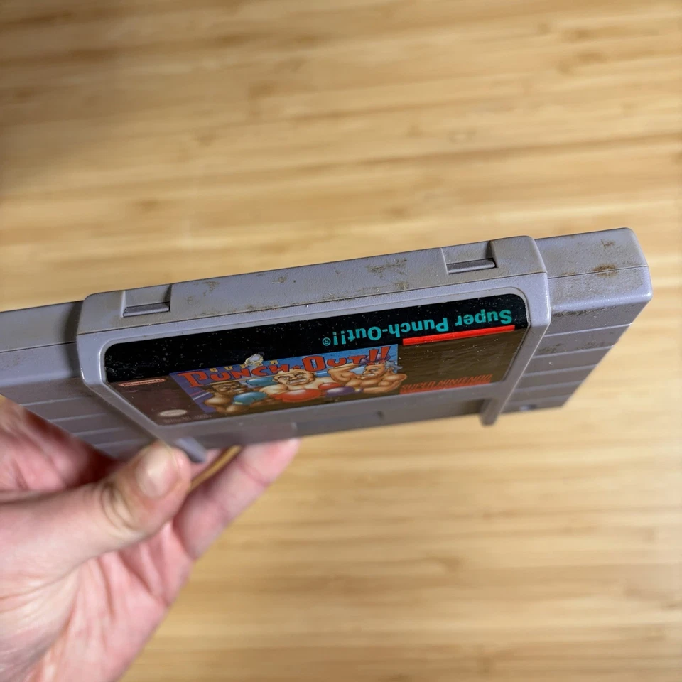 Vintage Video Game Super Punch-Out SNES Super Nintendo 1994 Genuine - Image 3 of 4
