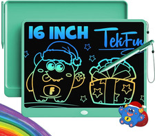 LCD Writing Tablet for Adults, Large Doodle Board, 16 Inch Colorful Drawing Tabl