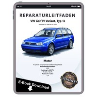 Vw Golf 4 Variant Typ 1J 1999-2006 Benzinmotor 1,6L 102 Ps Werkstatthandbuch Pdf