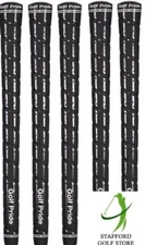 Golf Pride Tour Wrap 2G Golf Grips Oversize Black Set Of 5 Core .600" Round 73g