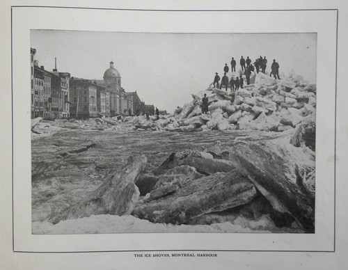 Views of Montreal Canada 1910 illustrated souvenir album street scenes - Picture 7 of 8