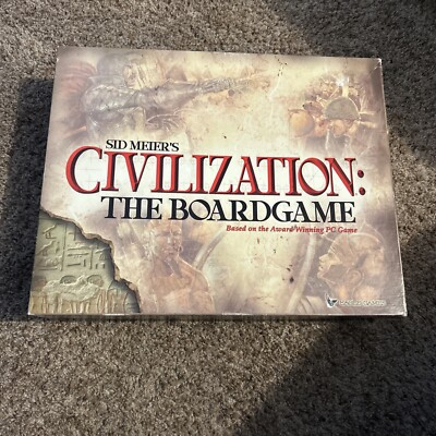 Sid Meier's Civilization the Board Game - Eagle Games - 2002 2nd Edition 
