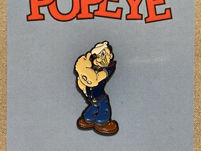 Pinzcity Popeye Scare Bear Hat Pin Limited Edition