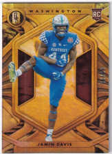 2021 Panini Gold Standard Football Jamin Davis RC #36/99