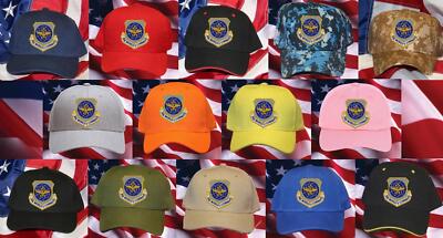 AIR MOBILITY COMMAND HOOK N LOOP HAT PATCH CAP VETERAN  GIFT WOW