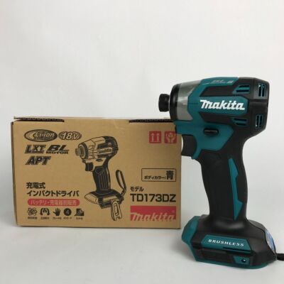 Makita TD173DZ Impact Driver Blue 18V 1/4 Makita TD173DZ Impact Driver Blue 18V 1/4