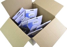 10 x DMX Lead 3 Pin XLR 2 Metre Bulk Packed Black Connectors