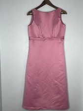 Alfred Sung PINK midi length formal dress size L/XL