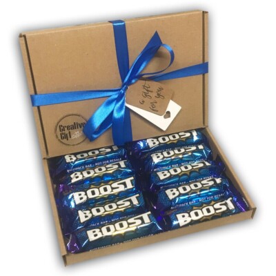 Cadburys Boost Chocolate Bars Christmas Gift Box Hamper