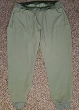 Mandala Womens Medical Scrub Jogger Pants Olive Green 2xlarge 2XL Reg 29"