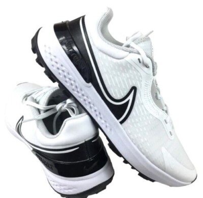 Nike Infinity Pro 2 Golf Shoes Mens Size 11 DJ5593-115 Black Photon Dust Nike Infinity Pro 2 Golf Shoes White Black Photon Dust  main image 2