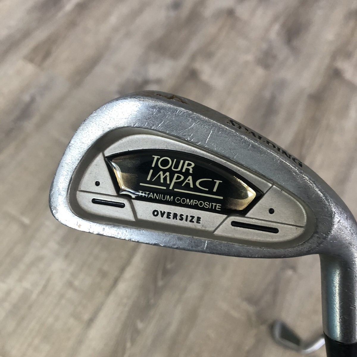 Spalding Tour Impact Oversize Irons 4,5,6,7,9 Medium Firm Graphite