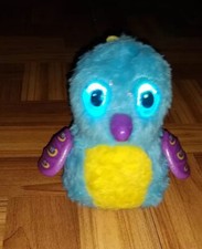 Hatchimals Glittering Garden Shimmering Draggle Blue Yellow Hatched -Working
