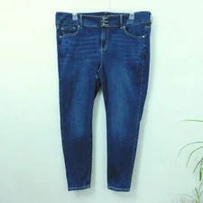 Torrid Jeans Blue Denim Pants Skinny Jean Jegging 148862 High Rise 20 20S