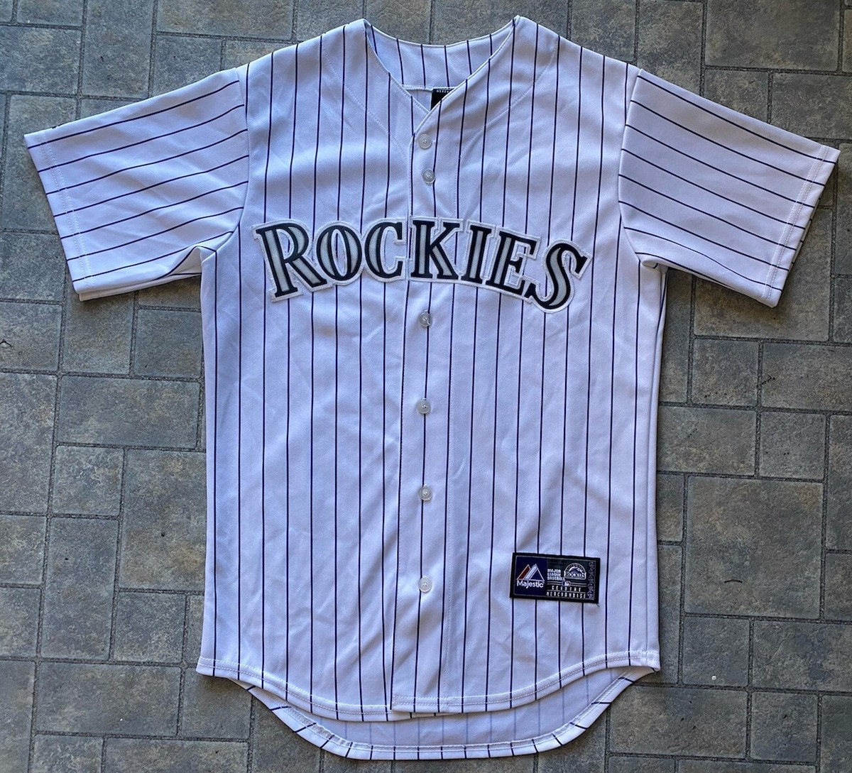 Majestic Jersey MLB Baseball Colorado Rockies Men