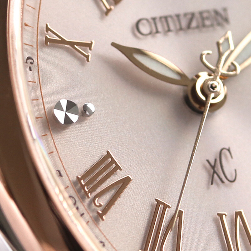Citizen xC HAPPY FLIGHT ES9364-57W Pink Dial Eco-Drive Radio Citizen xC HAPPY FLIGHT ES9364-57W Pink Dial Eco-Drive Radio