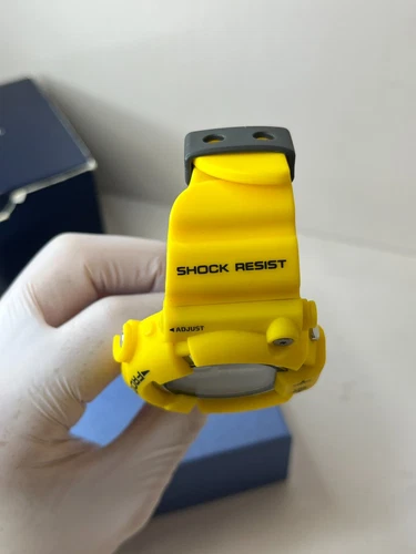 CASIO G-SHOCK GF-8250-9JF Yellow Rubber Solar Digital Watch FROGMAN Unused Japan - Picture 12 of 24