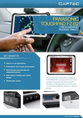 Panasonic 7インチ TOUGHPAD FZ-B2 Panasonic Toughpad FZ-B2 | Fully Rugged 7