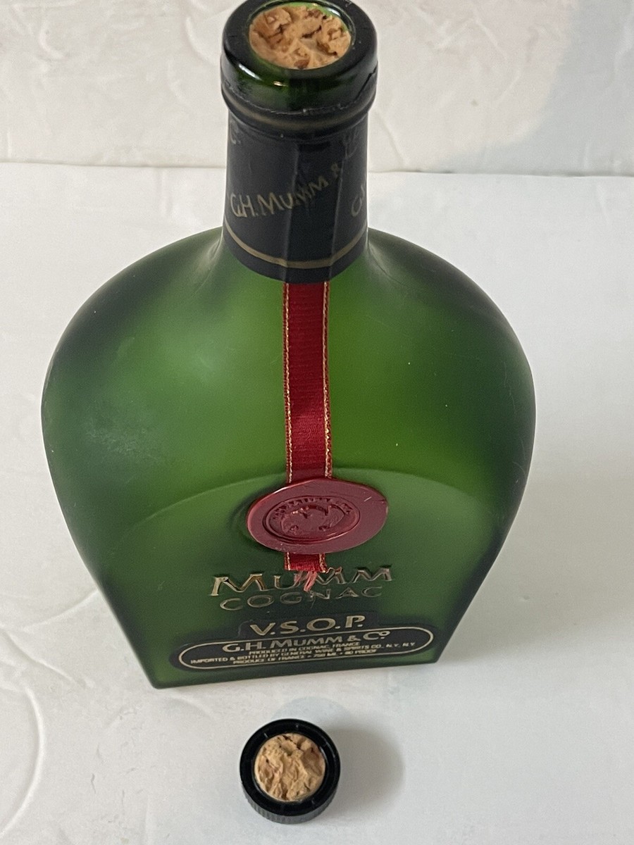 Vintage G.H. Mumm & Co. Mumm Cognac VSOP Empty Bottle Product In
