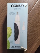 GIRLBOMB 3 in 1 Ladies Trimmer for Nose Face and Brow with LED Light