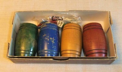 Lot D'Anciens Accessoires Du Parchis - Jeu De Société Vintage - Occasion