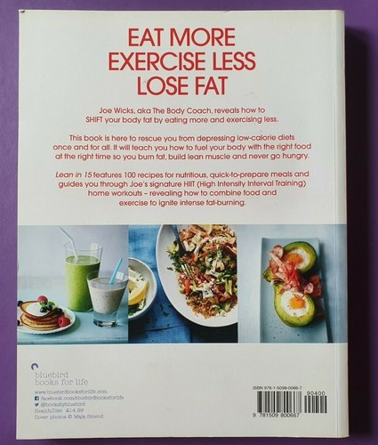 Lean in 15: 15 minute meals and workouts by Joe Wicks - Picture 2 of 2