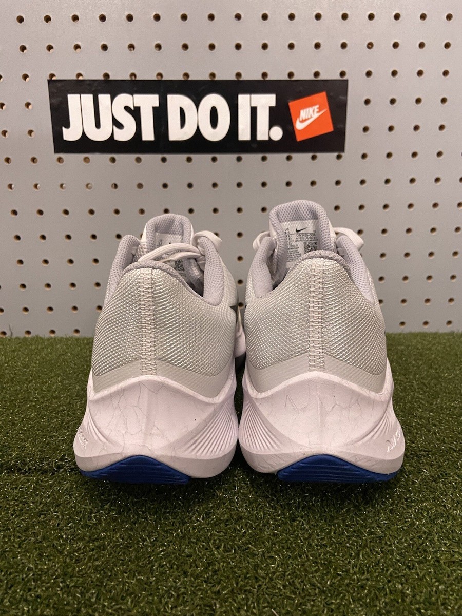 Nike Air Zoom Winflo 8 Men's Size 9 Running Shoes White Black