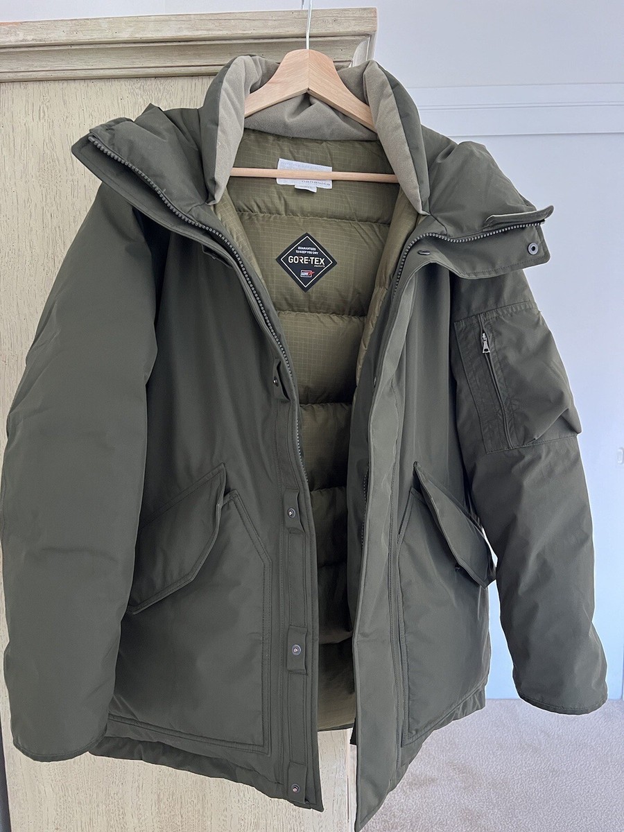 Nanamica Gore-Tex Down Coat - Size S - Khaki Green | eBay Nanamica Gore-Tex Down Coat - Size S - Khaki Green | eBay